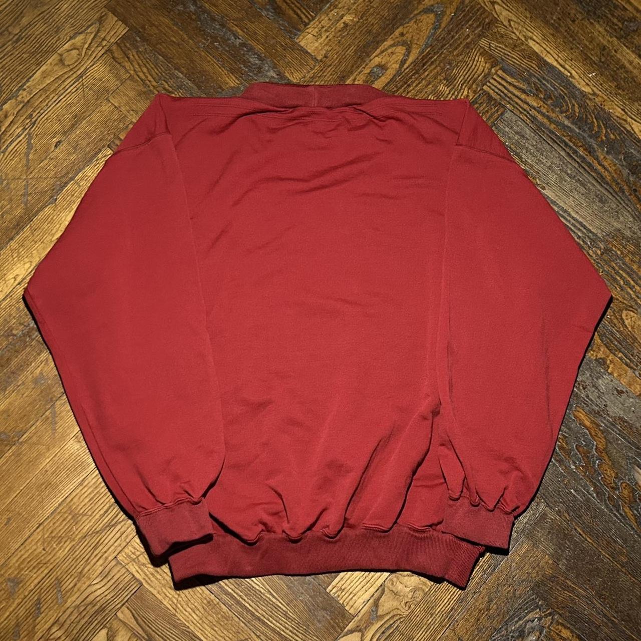 1980s Stone Island Sweatshirt Red XL