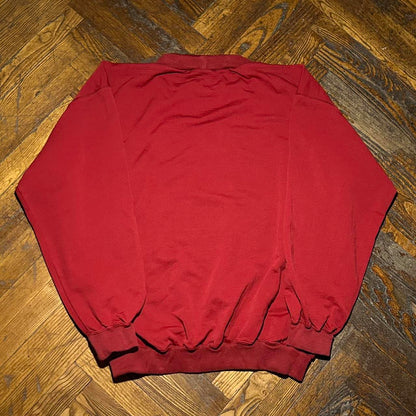 1980s Stone Island Sweatshirt Red XL