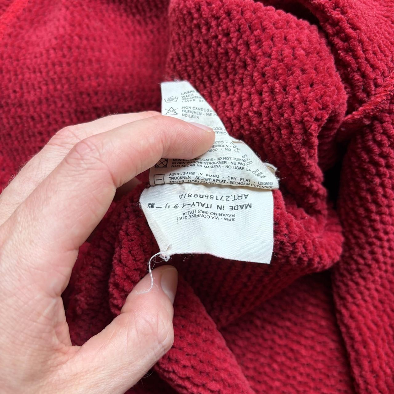 A/W 1997 Stone Island Chenille Knitted Jumper S