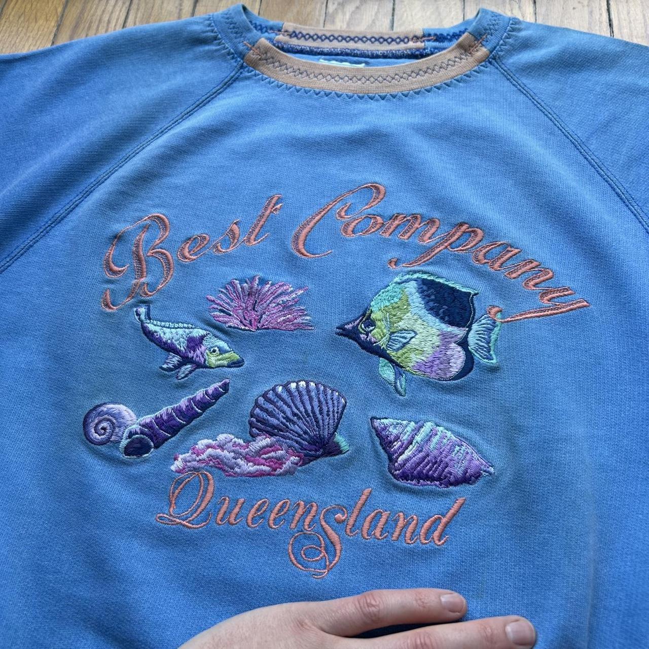 1990s Best Company Sweatshirt Blue S