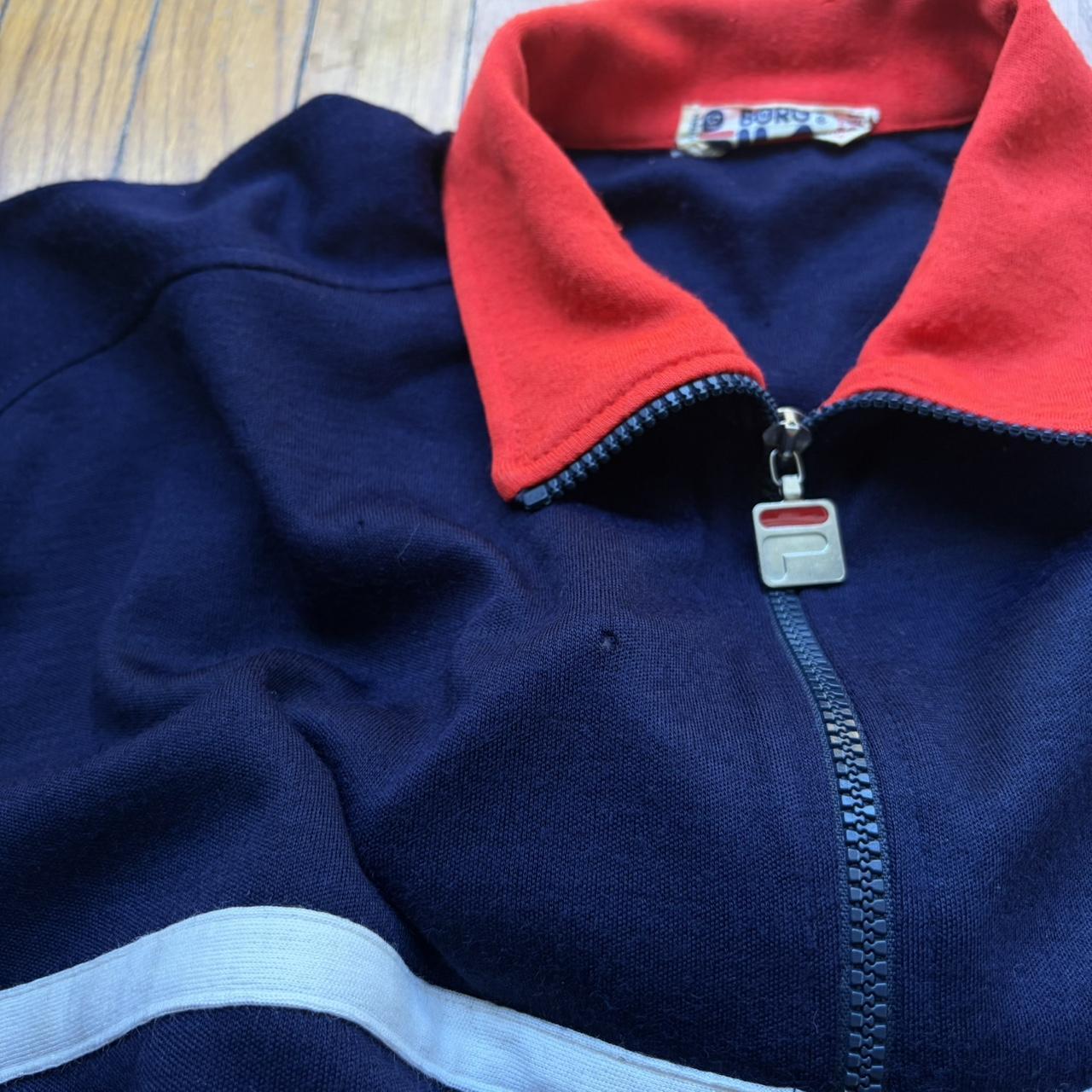 1980s Fila Bjorn Borg Jacket Navy M