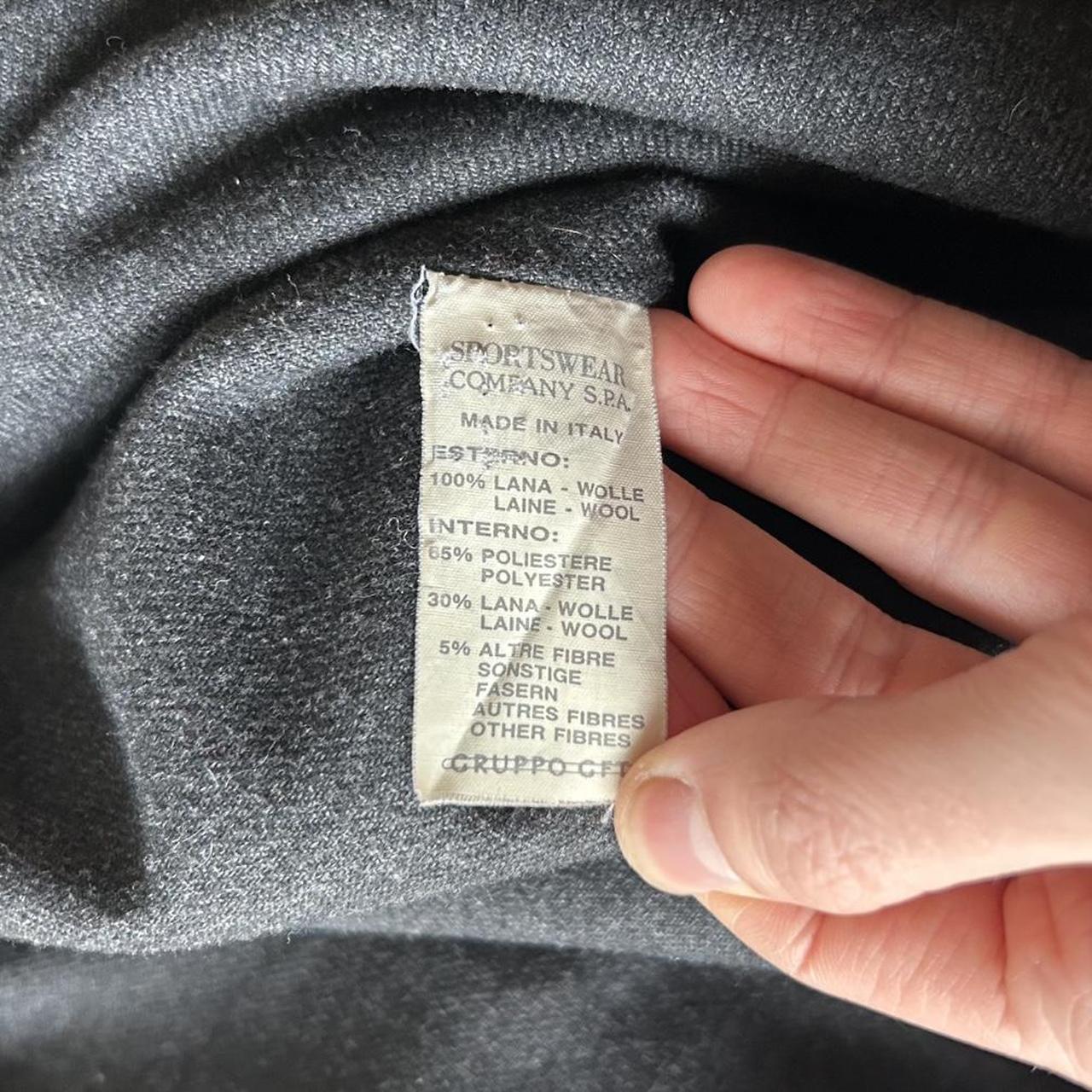 1993 CP Company Wool Coat Green XL