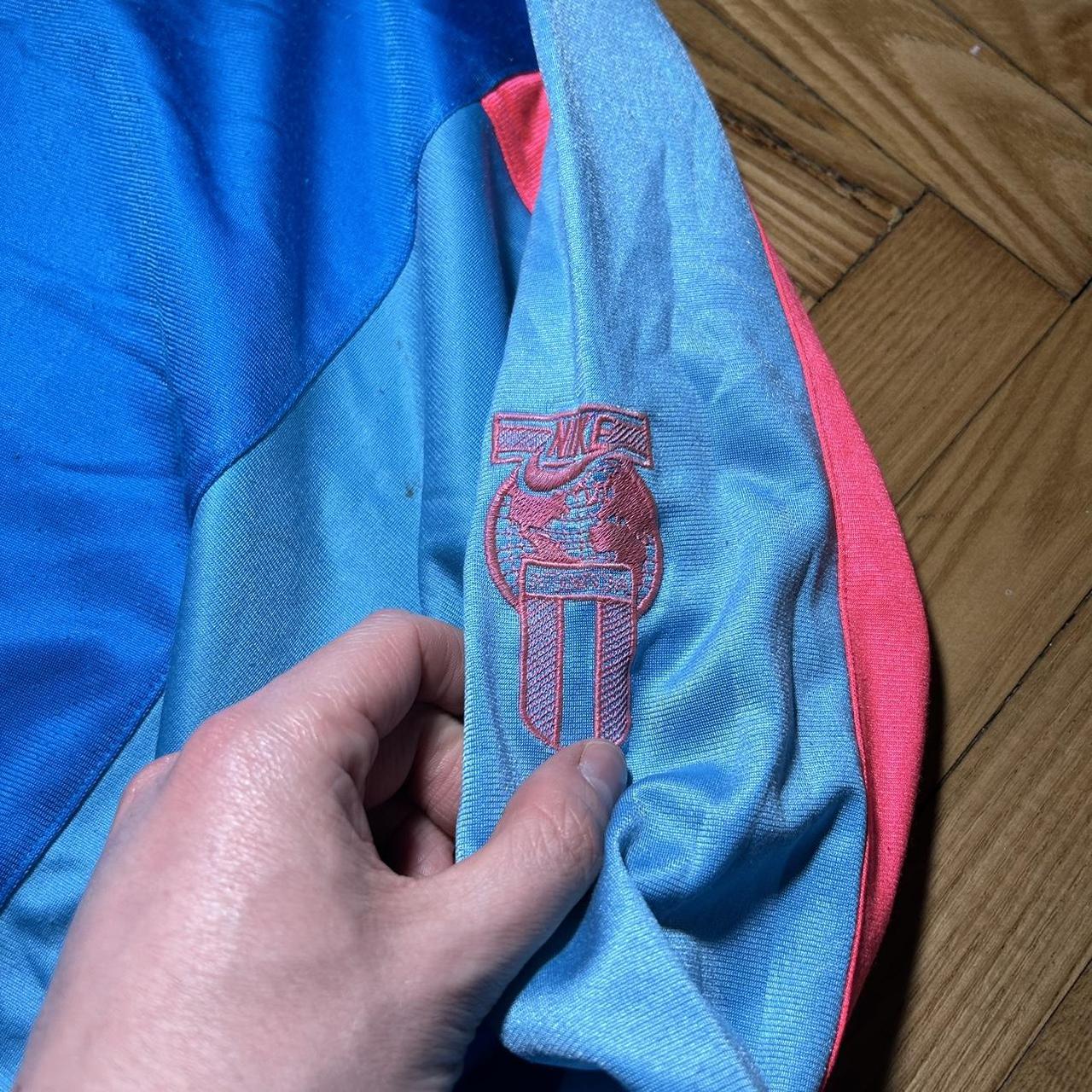 1990s Nike International Jacket Blue L