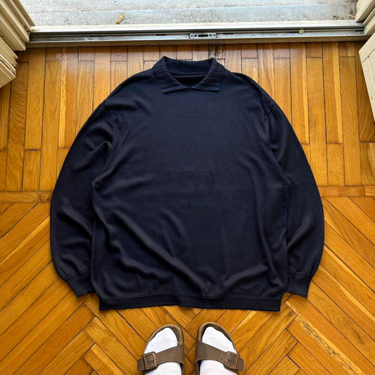 1980s CP Company Knitted Jumper Navy L