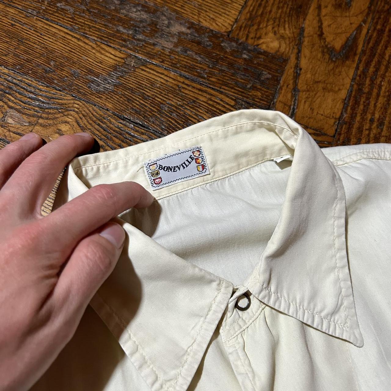 1980s Boneville Shirt Cream XL