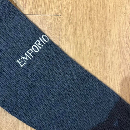 1980s Emporio Armani Knitted Jumper Grey L