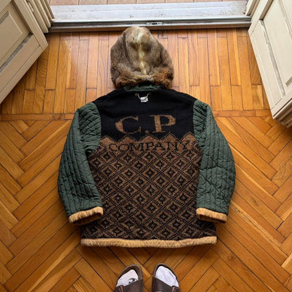 1987 CP Company Leather Jacket L