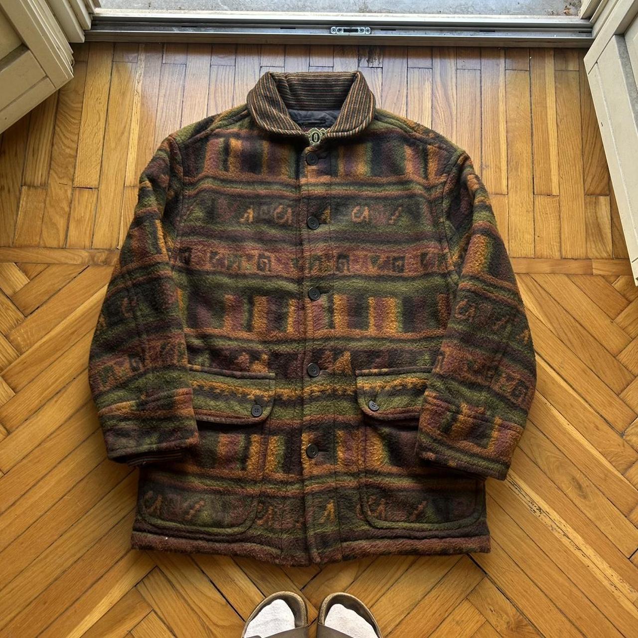 1990s Missoni Sport Pattern Coat L
