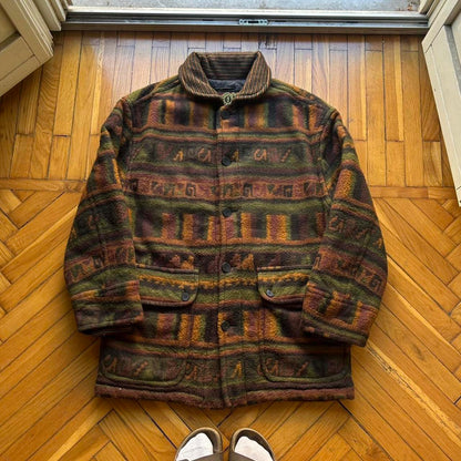 1990s Missoni Sport Pattern Coat L