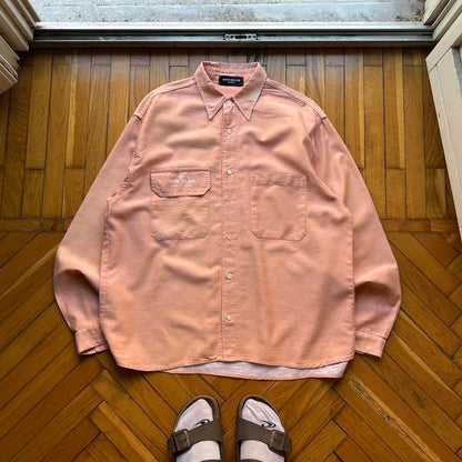 1980s Stone Island Marina Shirt Orange L