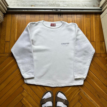 1990s Chipie Sweatshirt White L