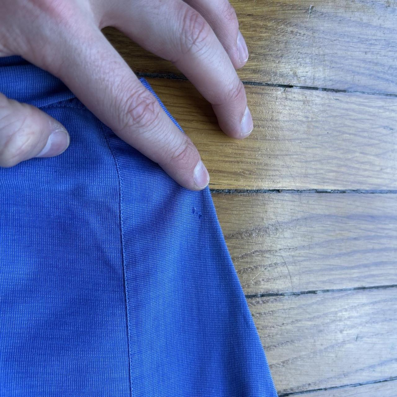 1990s Emporio Armani Shirt Blue XL