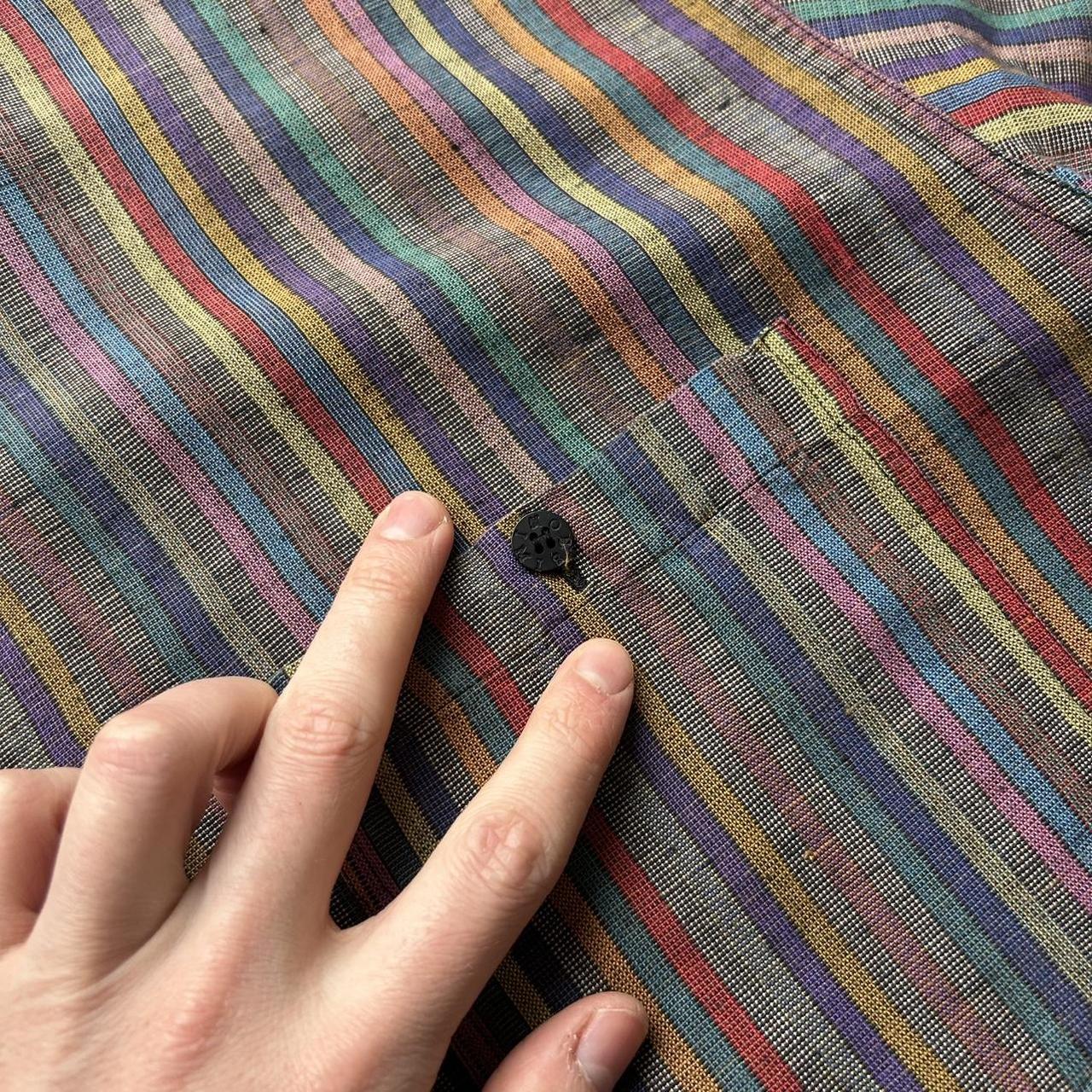 1990s Missoni Striped Shirt L