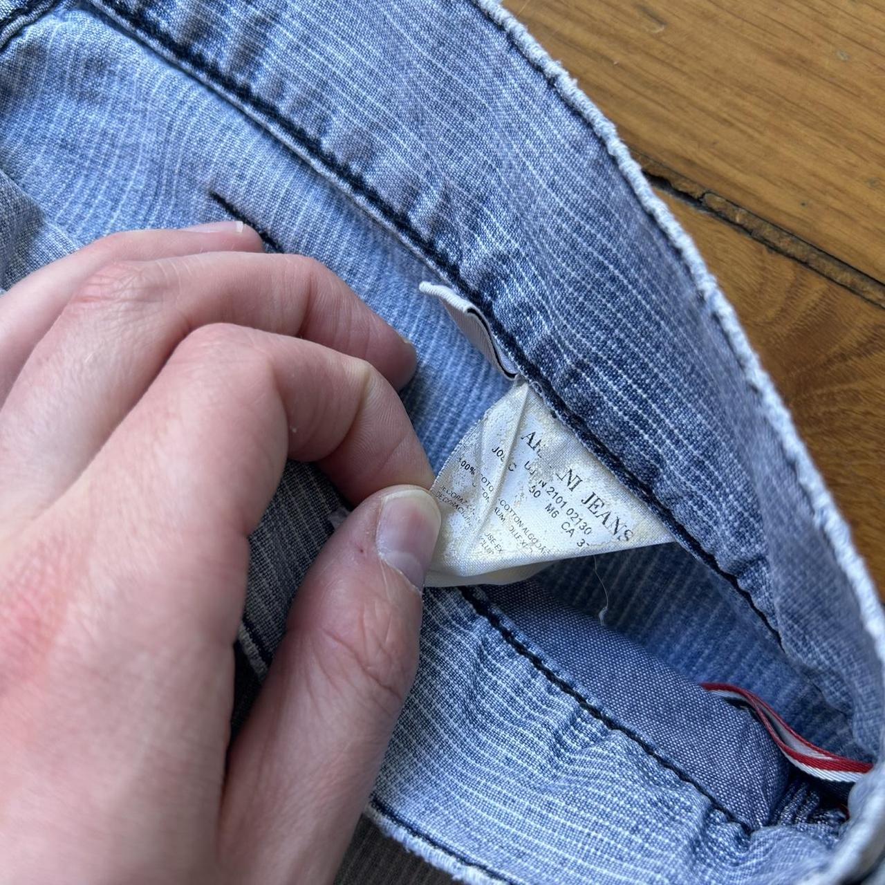 2000s Armani Jeans Blue 34W 32L