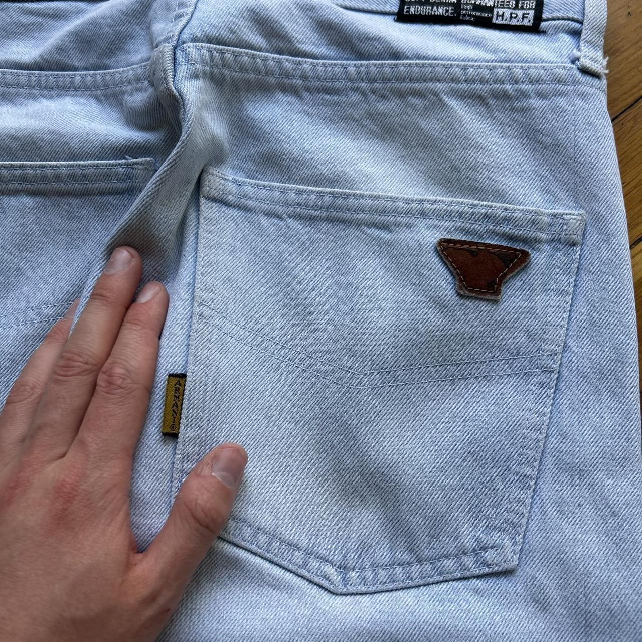 1990s Armani Jeans Blue 30W 30L