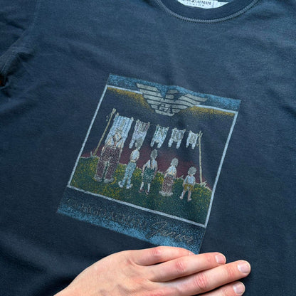1990s Giorgio Armani Graphic T Shirt XS