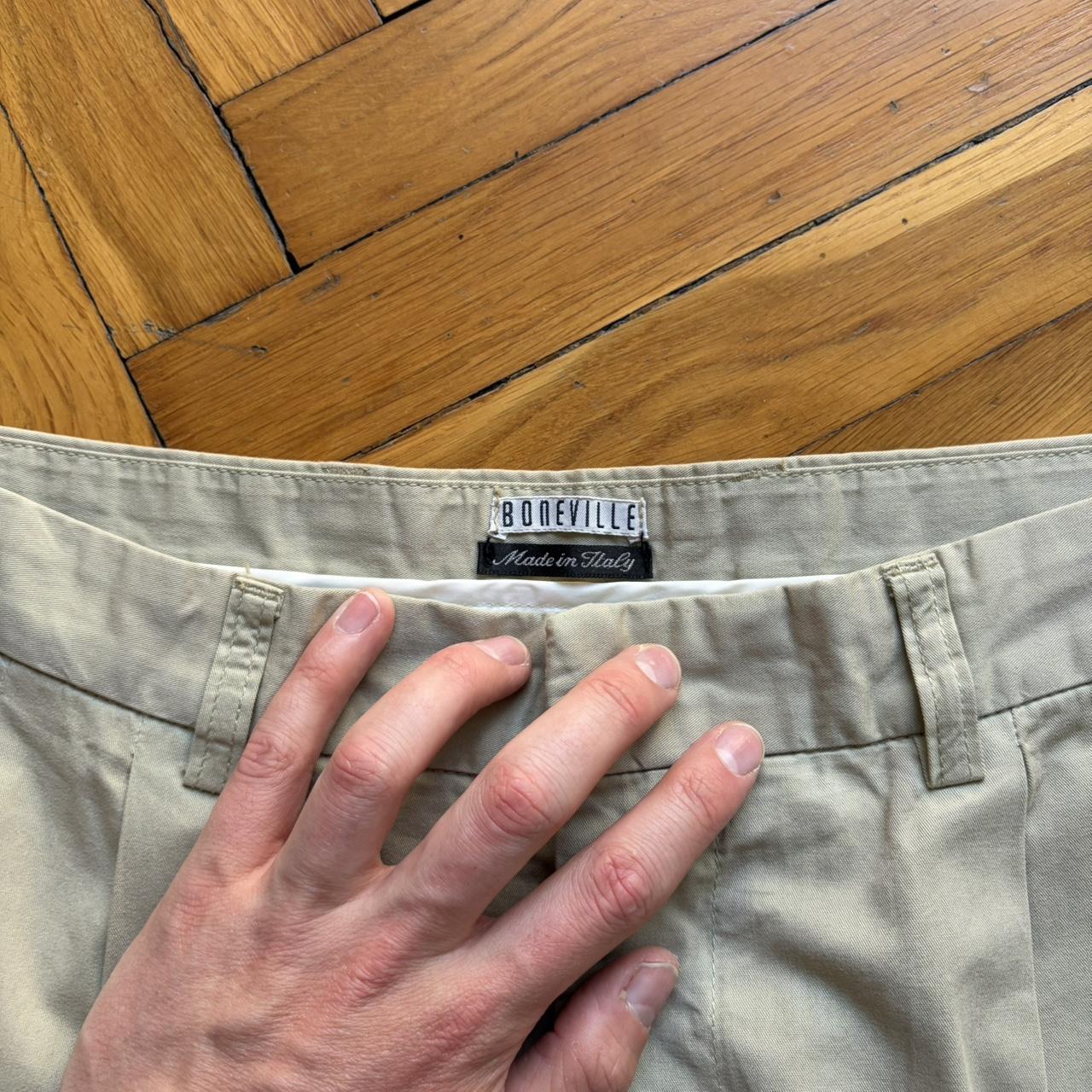 S/S 1996 Boneville Trousers Beige 38W 28L