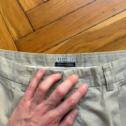 S/S 1996 Boneville Trousers Beige 38W 28L