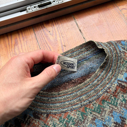 1990s Missoni Sport Knitted Jumper L