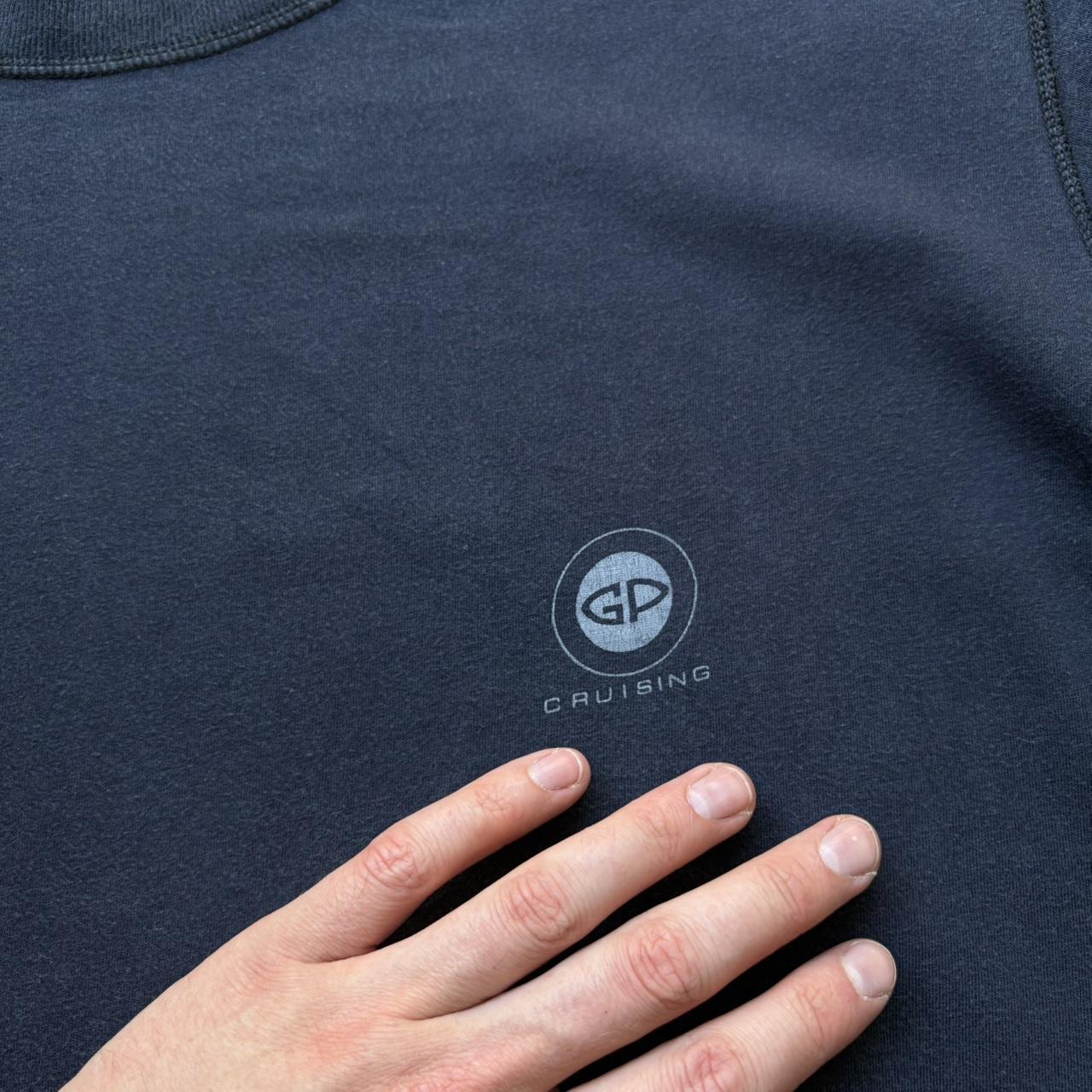 1990s Guido Pellegrini LS T Shirt Navy S