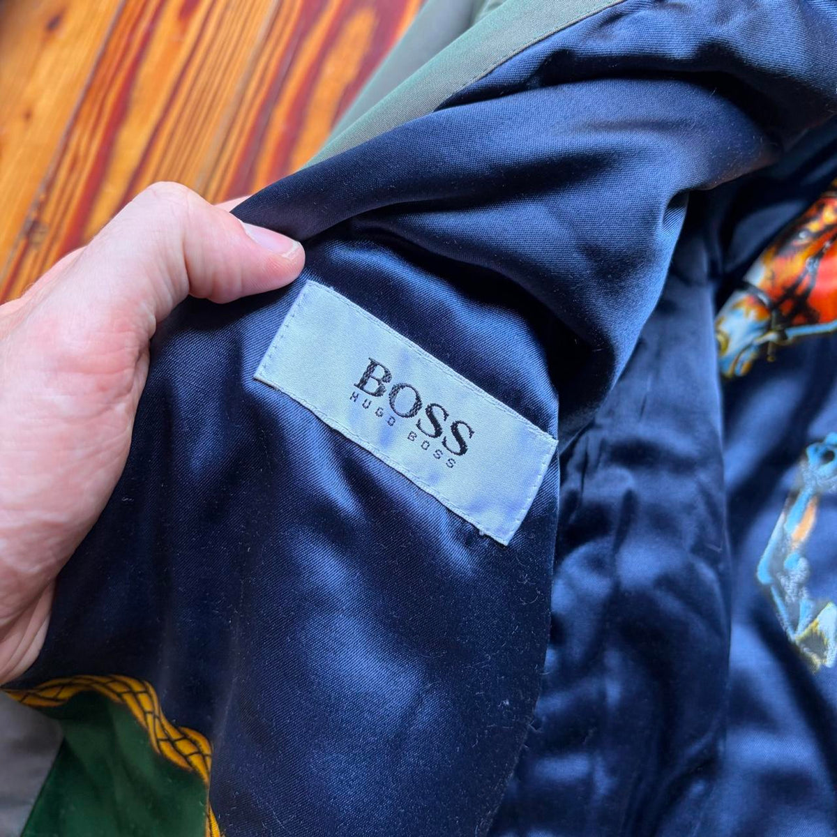 1990s Hugo Boss Bomber Jacket XL