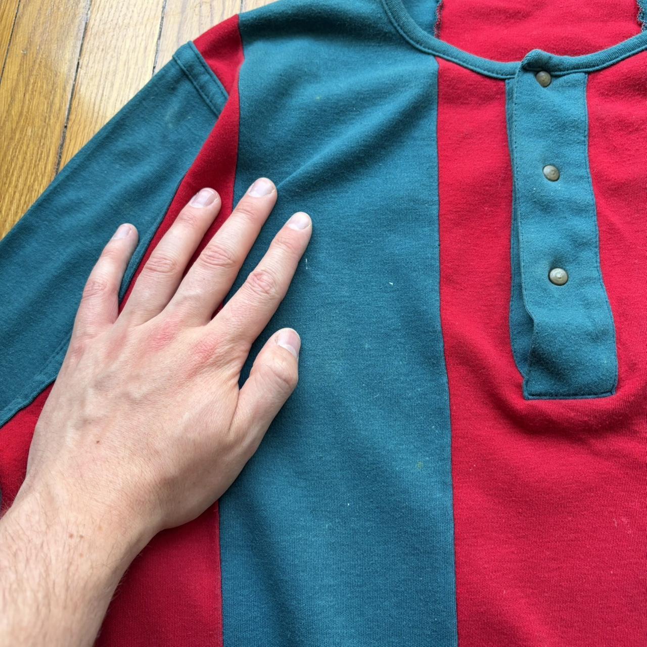 1980s Giorgio Armani Striped T Shirt S