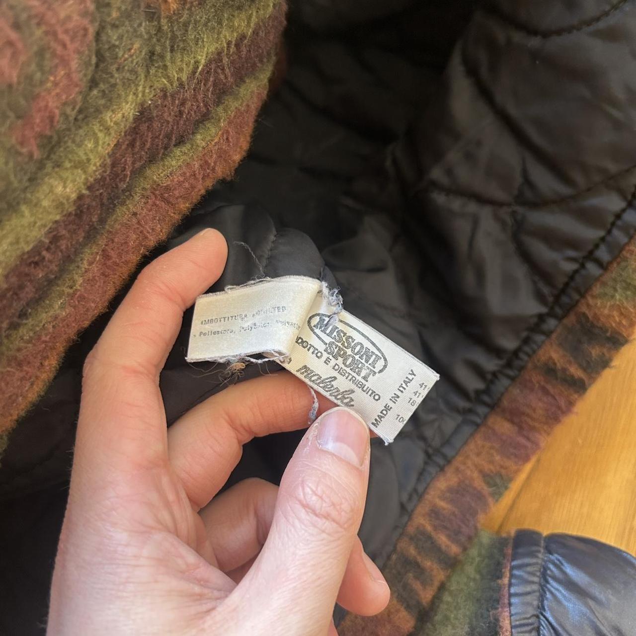 1990s Missoni Sport Pattern Coat L