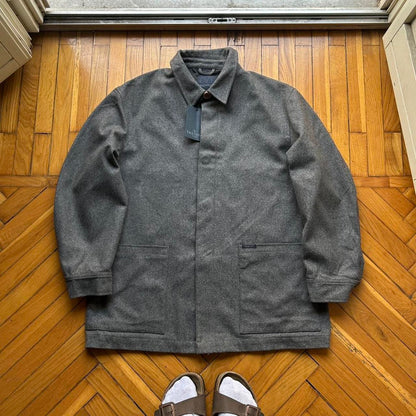 1990s Deadstock Valentino Coat Grey L