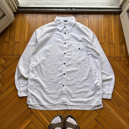 1990s Stone Island Shirt White XXL