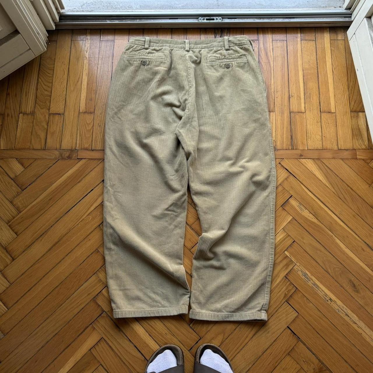 A/W 2001 CP Company Corduroy Trousers Beige 34W 28L