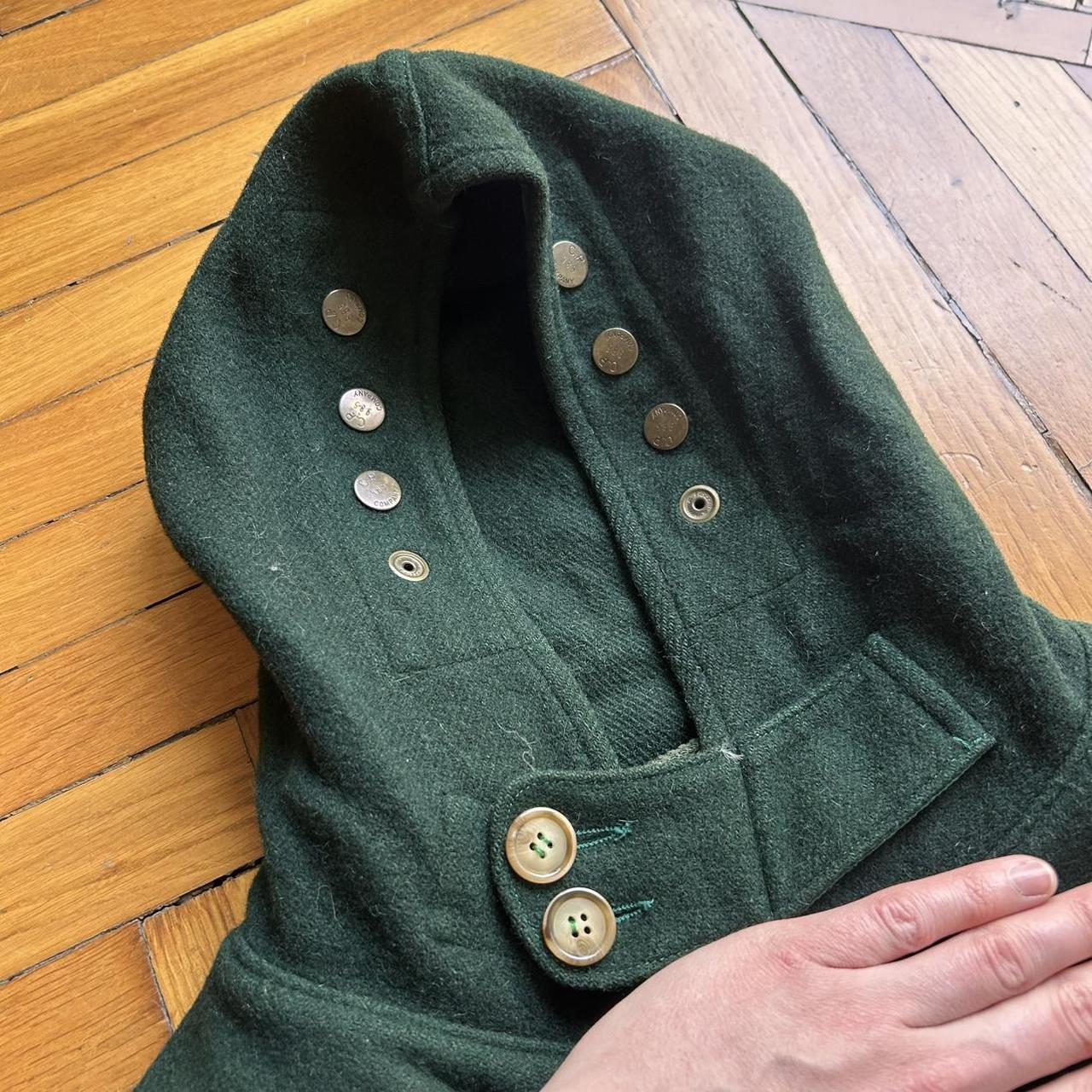 1985 CP Company Wool Duffle Coat Green XL
