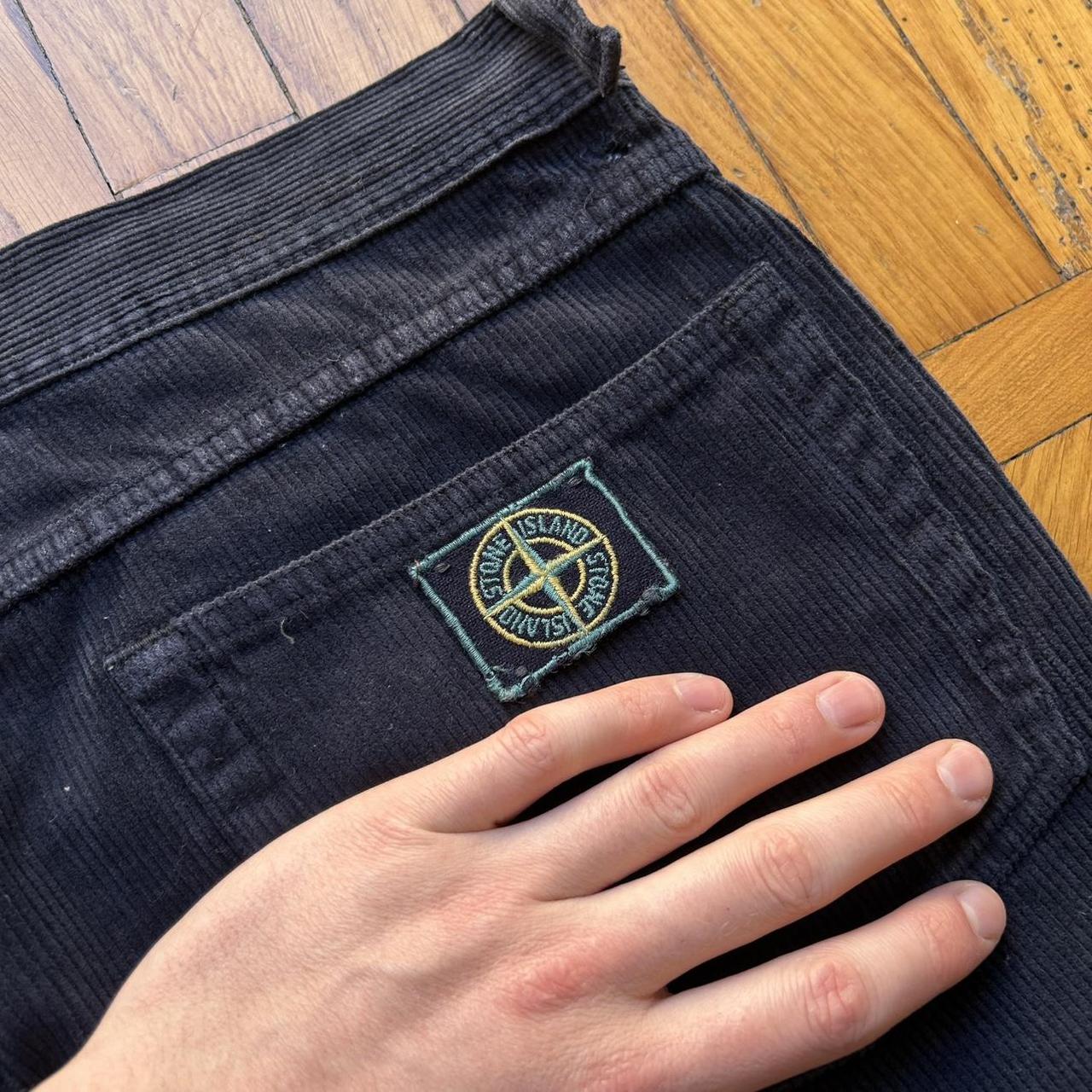 1980s Stone Island Corduroy Trousers 32W 30L