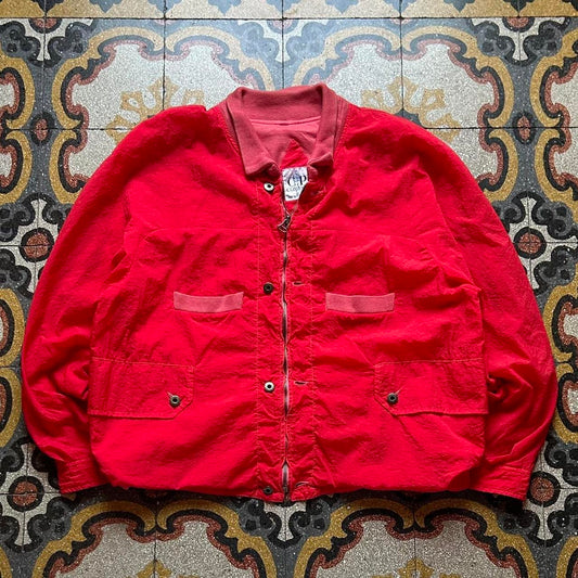 1980s CP Company Bomber Jacket Red L