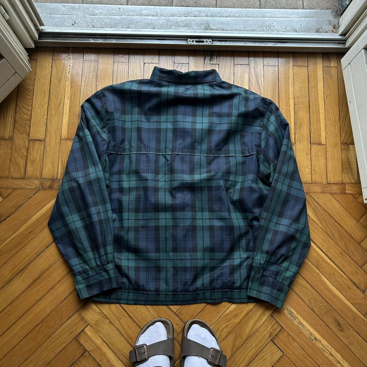 1990s Paul & Shark Bomber Jacket Checked XL