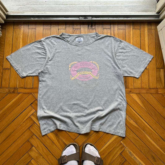 1980s CP Company Ideas T Shirt Grey M