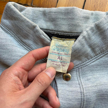1980s Best Company Cardigan Grey L