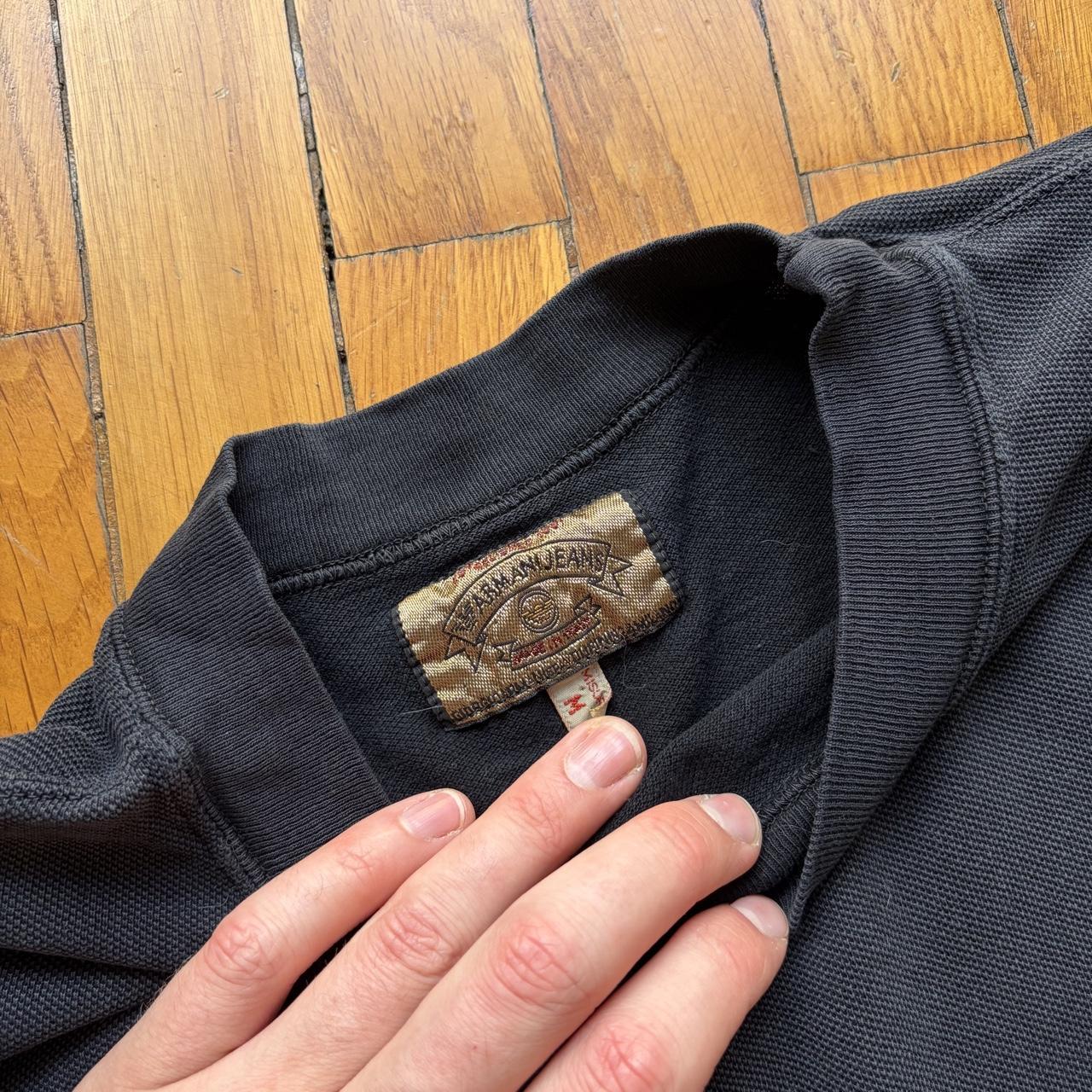 1990s Armani Jeans T Shirt Black M