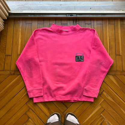 1990s Armani Jeans Sweatshirt Pink S