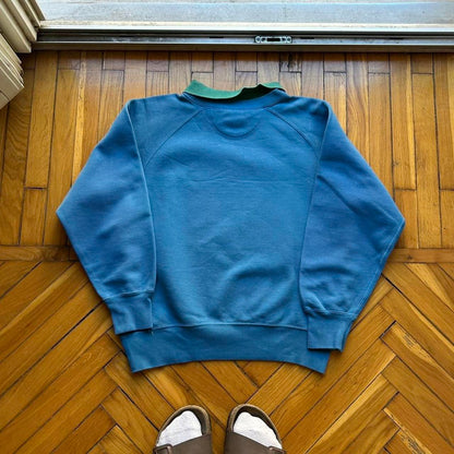 1980s Best Company Sweatshirt Blue XS