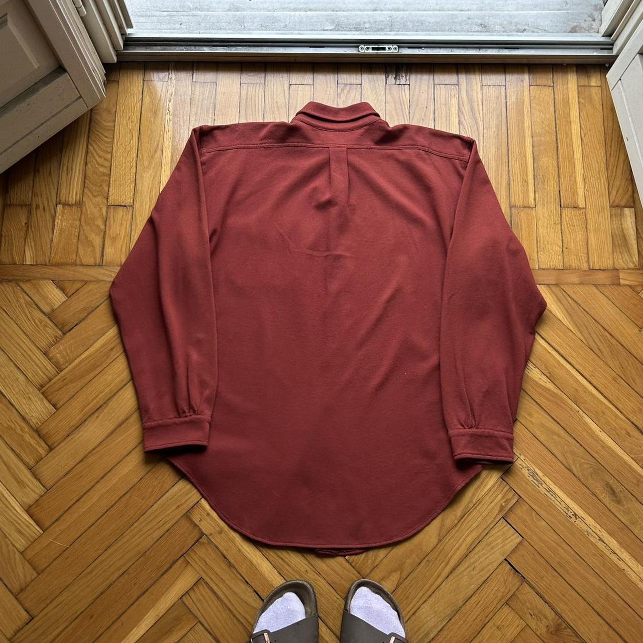 1990s Stone Island Shirt Red XL