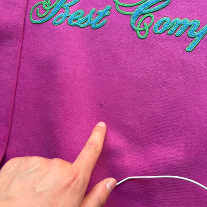 1980s Best Company Sweatshirt Pink L