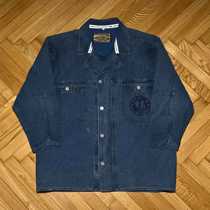 1990s Armani Jeans Denim Jacket L