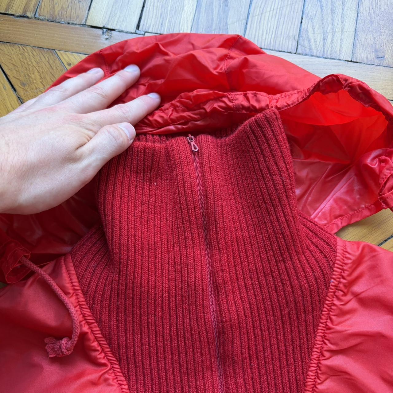 1980s Cerruti 1881 Pullover Jacket Red M