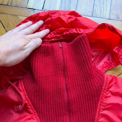 1980s Cerruti 1881 Pullover Jacket Red M