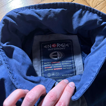 2000s Energie Jacket Blue L