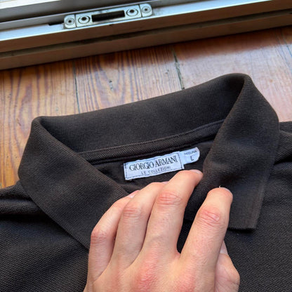 1990s Giorgio Armani Le Collezioni Polo Shirt M