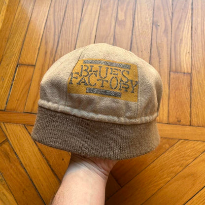 1990s Armani Jeans Skull Cap Tan OS