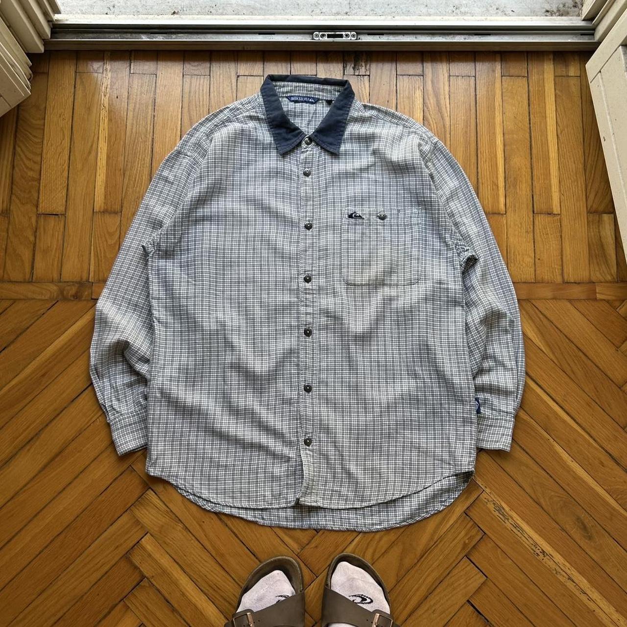 1990s Quiksilver Checked Shirt M