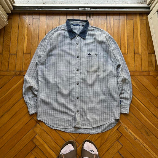 1990s Quiksilver Checked Shirt M