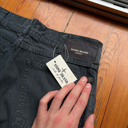 1990s Stone Island Marina Jeans Grey BNWT 28W 34L